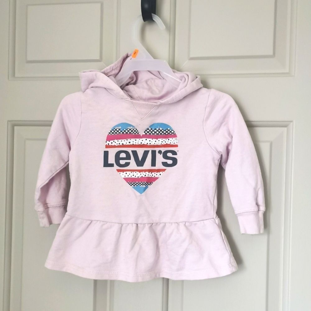 3/$15 Levi's hoodie size 12 m